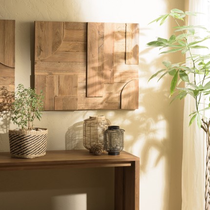 SANDY - Wall decoration B - 98x80cm Geometric Shapes Recycled Pine
