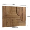 SANDY - Wall decoration D - 98x80cm geometric shapes recycled pine