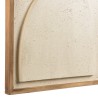 Décoration murale SANDY 62x82cm - Pin recyclé blanc