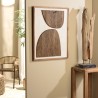 SANDY Wall Decoration 62x82cm - Recycled Pine Shapes