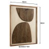 SANDY Wall Decoration 62x82cm - Recycled Pine Shapes