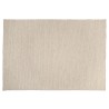 Tapis rectangulaire QUENTIN 200x290cm laine blanc/marron chiné