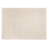 Tapis rectangulaire QUENTIN en laine tissée beige 160x230cm