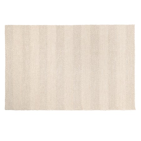 Tapis QUENTIN en laine tissée 160x230cm - Couleur lin