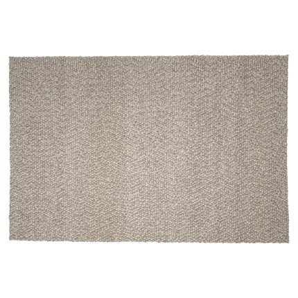 Tapis QUENTIN en laine bouclée taupe 160x230cm