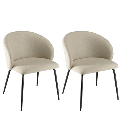 Lot 2 chaises velours vert sapin