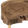 Table basse WILL en branches de teck - Ambiance naturelle et chaleureuse