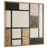 SANDY - Wall decoration 82x82cm Tricolour Mosaic