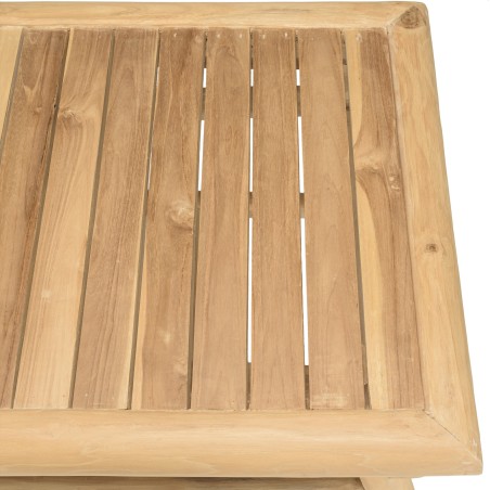 Table basse rectangulaire BORNEO en teck