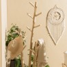 Porte-manteau WILL en teck naturel - 3 branches