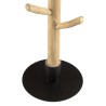 WILL Multi-Branch Coat Rack in Natural Teak - Organize Coats & Accessories