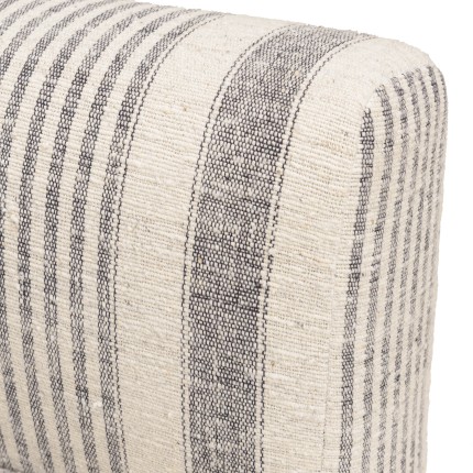 Canapé modulable GLORIA en coton gris et beige