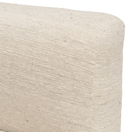 GLORIA - 6-Piece Modular Sofa in Grey and Beige Cotton