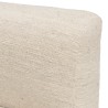 GLORIA - 6-Piece Modular Sofa in Grey and Beige Cotton
