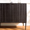 Buffet GLORIA en manguier noir 4 portes