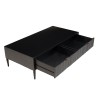 Table basse GLORIA en manguier noir
