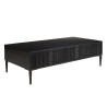 Table basse GLORIA en manguier noir