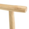 WILL Double Towel Rack - Natural Teak Branches