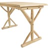WILL Desk 120x60cm - Natural Teak Branches