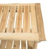 Console WILL en branches de teck naturel