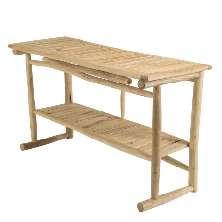 Console WILL en branches de teck naturel