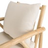 Ensemble MADURA WILL : canapé 2 p. 2 fauteuils en teck