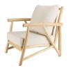 WILL - MADURA Set: 2-Seater Sofa, 2 Armchairs, Teak Coffee Table