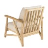 Ensemble MADURA WILL : canapé 2 p. 2 fauteuils en teck