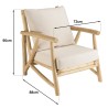Ensemble MADURA WILL : canapé 2 p. 2 fauteuils en teck