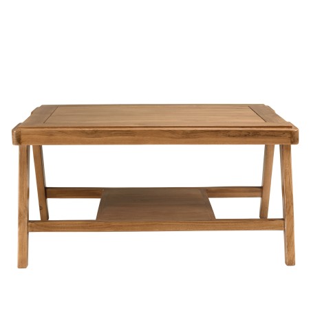 WILL - FLORES Set: 2-Seater Sofa, 2 Armchairs, 1 Teak Coffee Table