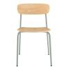 Lot de 2 chaises écolier bois de frêne