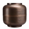 Vase JOHAN en acier couleur bronze cuivré