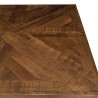 Table à manger KIARA en bois recyclé 220x100cm
