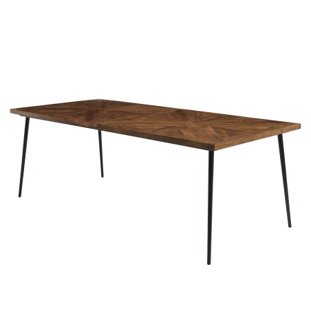 Table à manger KIARA en bois recyclé 220x100cm