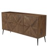 Buffet KIARA - Bois recyclé 3 portes