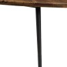 Table à manger ovale KIARA 240x110cm