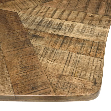Table à manger KIARA en bois recyclé 200x100cm