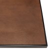 Table à manger BASILE 220x100 couleur rouille