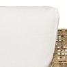 Valeria 6-Seater Garden Furniture Set - Beige Synthetic Rattan