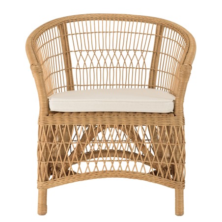 Fauteuil en rotin naturel KALLY - Confort et élégance