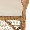 Fauteuil en rotin naturel KALLY - Confort et élégance