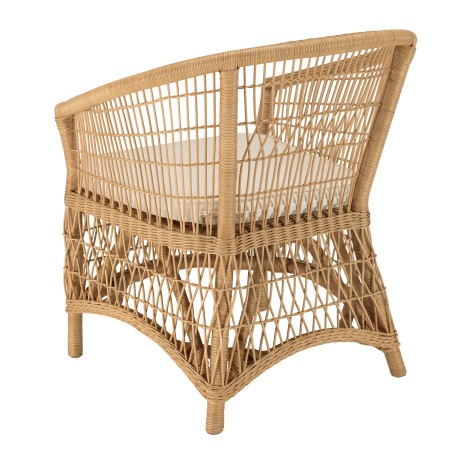 Fauteuil en rotin naturel KALLY - Confort et élégance