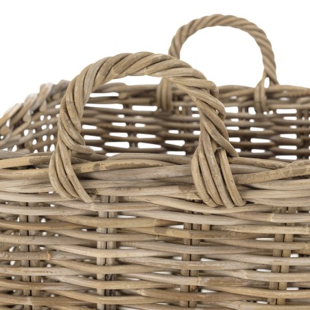 KALLY - Set of 3 Square Storage Baskets