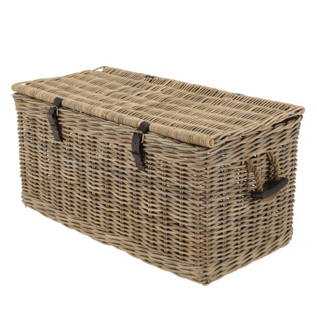 KALLY Storage Chest in Natural Kubu 100cm