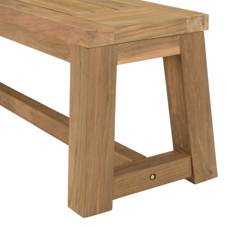 KALLY Garden Bench 270x35cm - Recycled Teak