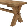 KALLY Garden Bench 270x35cm - Recycled Teak
