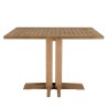 Table à manger jardin carrée KALLY 110x110cm