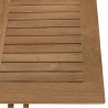 KALLY Square Garden Dining Table 110x110cm Recycled Teak