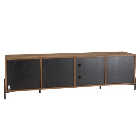 Meuble TV SIXTINE en bois de teck recyclé