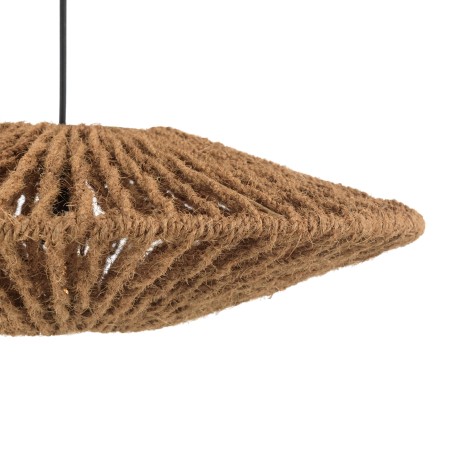 Suspension SIXTINE en fibres de coco et teck recyclé